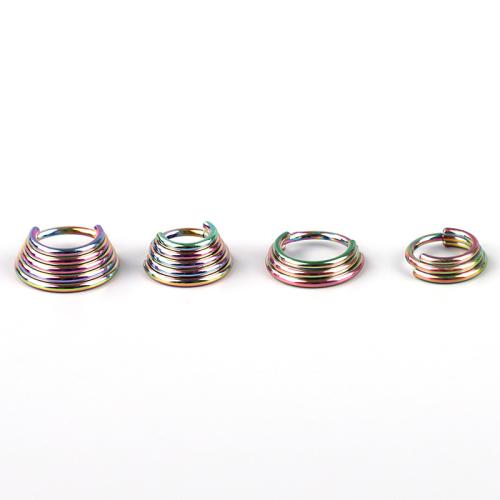 Jóias de Piercing de nariz de aço inoxidável, Aço inoxidável 316, banhado, unissex & tamanho diferente para a escolha & Vario tipos a sua escolha, Mais cores pare escolha, vendido por PC