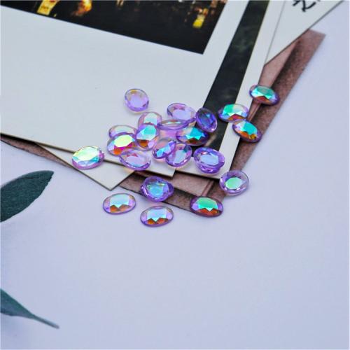 3D L'art des ongles Décoration, résine, goutté d'époxy, DIY, plus de couleurs à choisir, 6x8mm, 50PC/lot, Vendu par lot