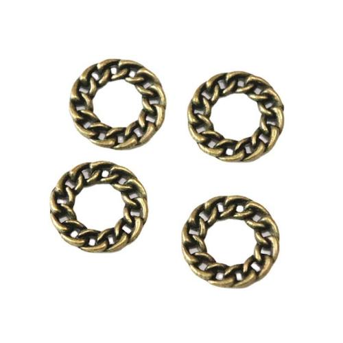 Zinc Alloy Linking Ring antique bronze color plated DIY Sold By Bag