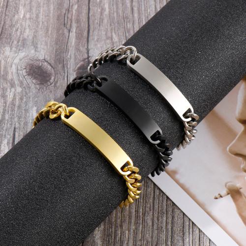 Stainless Steel Jewelry Bracelet 304 Stainless Steel plated for man Sold By PC