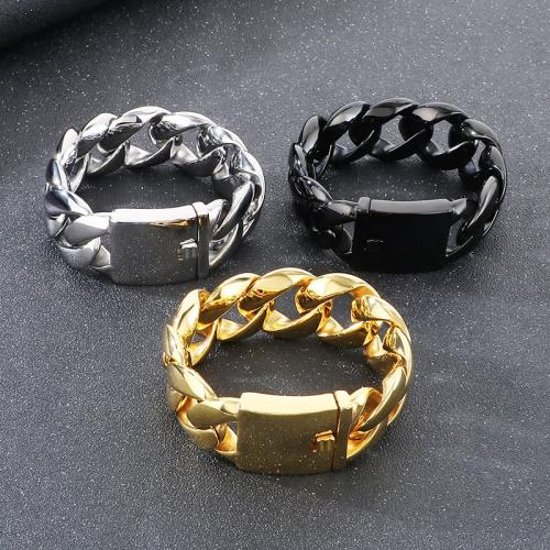 Stainless Steel Jewelry Bracelet 304 Stainless Steel plated for man Sold By PC