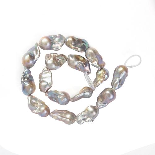 Barokna Kulturan Slatkovodni Pearl perle, možete DIY, bijel, about:13-15mm, Prodano Per Približno 38 cm Strand