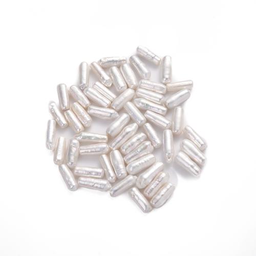 Cultured Biwa Freshwater Pearl Beads DIY white Sold By Strand