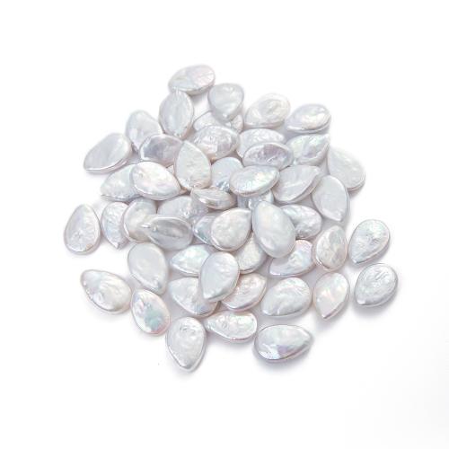 Natural Freshwater Pearl Loose Beads Teardrop DIY white mm Sold By Bag