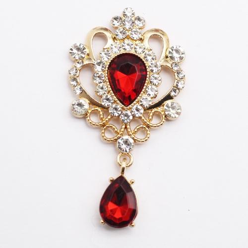 Jewelry Accessories Zinc Alloy with Acrylic plated DIY & with rhinestone Sold By PC