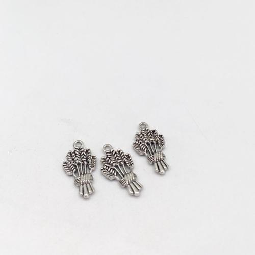 Zinc Alloy Pendants Wheat antique silver color plated DIY Sold By Bag