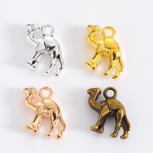 Zink Alloy Animal Hängen, Camel, plated, DIY, fler färger för val, 18x14.50x5mm, 100PC/Bag, Säljs av Bag