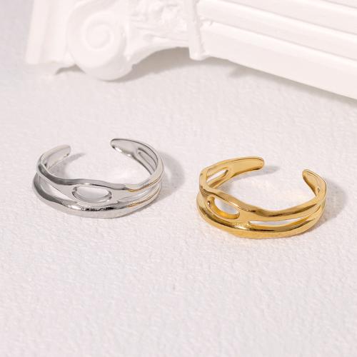 Stainless Steel Finger Ring 304 Stainless Steel fashion jewelry & for woman Sold By PC