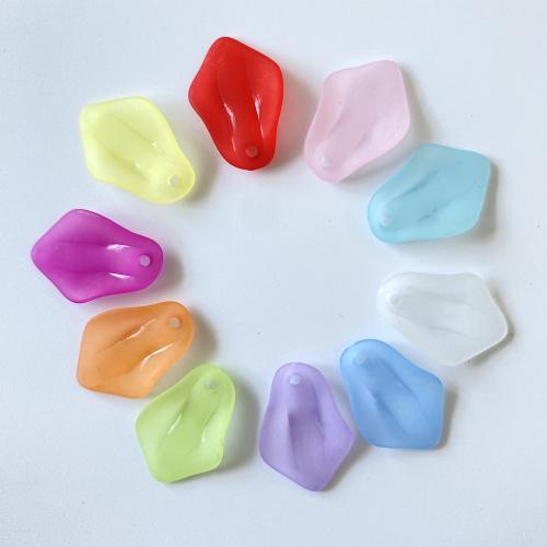 Acrylic Pendants petals injection moulding DIY & frosted Approx Sold By Bag