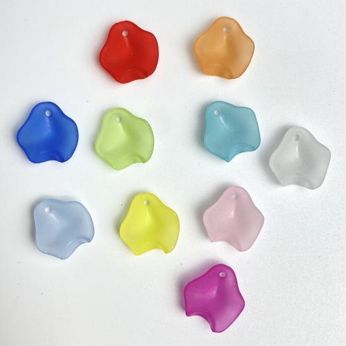 Acrylic Pendants petals injection moulding DIY & frosted Sold By Bag