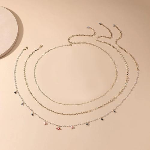 Body Chain Smycken, Zink Alloy, guldfärg pläterade, mode smycken, gyllene, nickel, bly och kadmium gratis, Säljs av PC