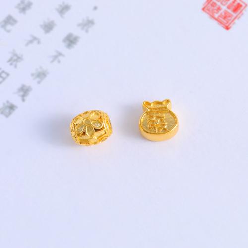 Brass Spacer Beads sang gold plated DIY Sold By PC