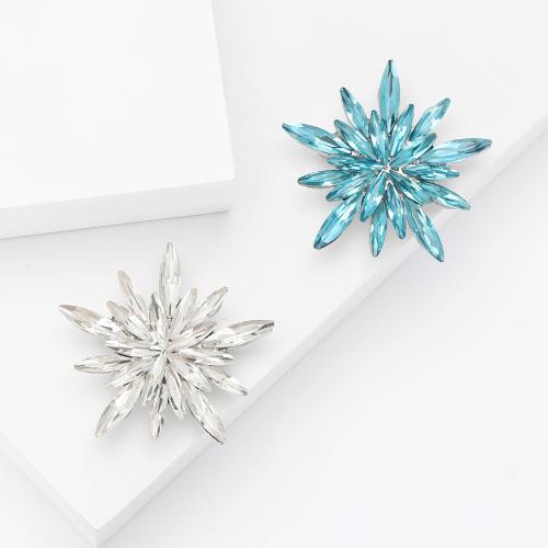 Zinc Alloy Brooches fashion jewelry & for woman & with rhinestone Sold By PC