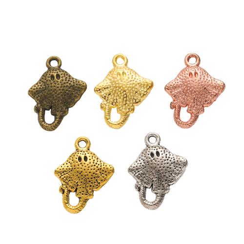 Zinklegering Animal Hangers, Zinc Alloy, Octopus, plated, DIY, meer kleuren voor de keuze, nikkel, lood en cadmium vrij, 20x15x2mm, Ca 100pC's/Bag, Verkocht door Bag