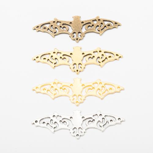 Animal Zinc Alloy Connector Bat plated DIY nickel lead & cadmium free Approx Sold By Bag