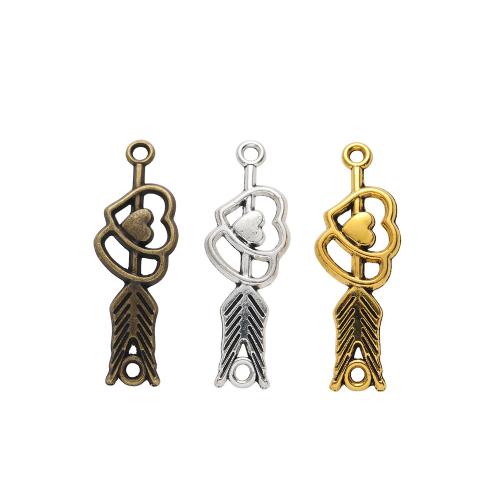 Zinc Alloy Pendants arrowhead plated DIY nickel lead & cadmium free Approx Sold By Bag