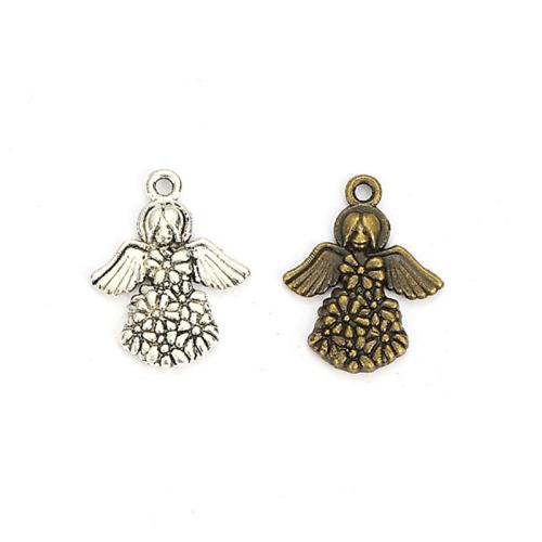 Zinc Alloy Pendants Angel plated DIY nickel lead & cadmium free Approx Sold By Bag