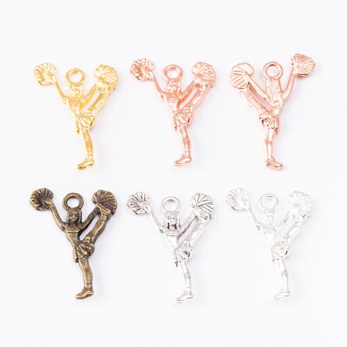 Zinc Alloy Pendants Dancing Girl plated DIY nickel lead & cadmium free Approx Sold By Bag