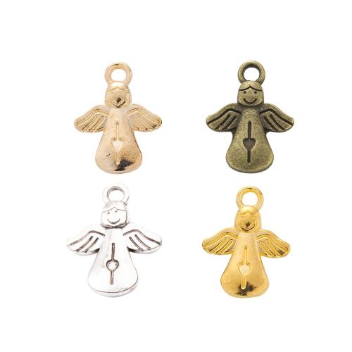 Zinc Alloy Pendants Angel plated DIY nickel lead & cadmium free Sold By Bag