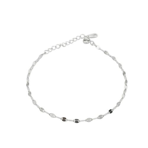 Bracelets en argent sterling, argent sterling 925, avec 3CM chaînes de rallonge, pour femme, plus de couleurs à choisir, Longueur Environ 15 cm, Vendu par PC