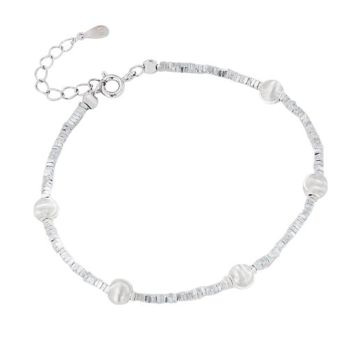 Argento Bracciali, 925 argento sterlina, with 3CM extender chain, per la donna, argento, Lunghezza Appross. 16 cm, Venduto da PC