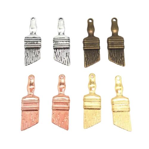 Zinc Alloy Pendants Brush plated DIY Sold By Bag