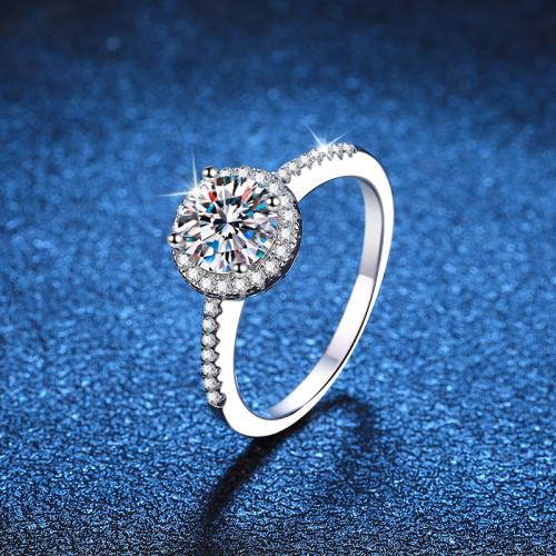 925 Sterling Silver Finger Ring Round  & for woman US Ring .5-9 Sold By PC