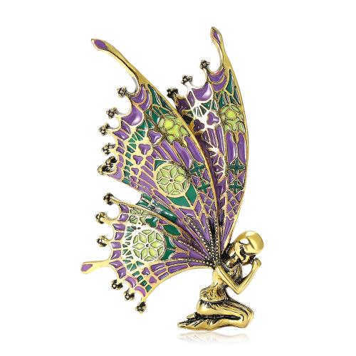 Zinc Alloy Brooches for woman & enamel Sold By PC