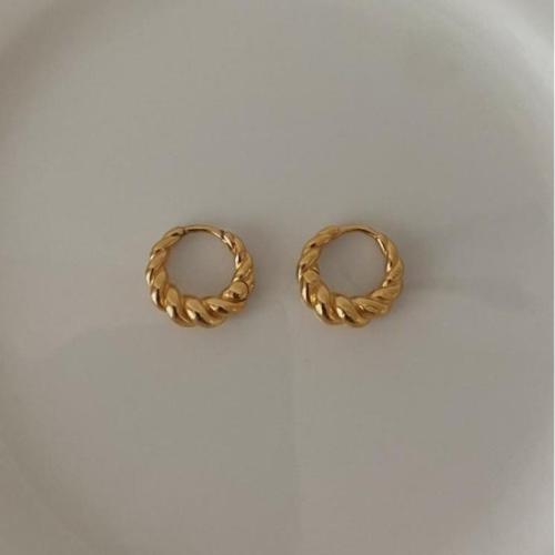 925 Sterling Silver Hoop Earrings fashion jewelry & for woman Sold By Pair