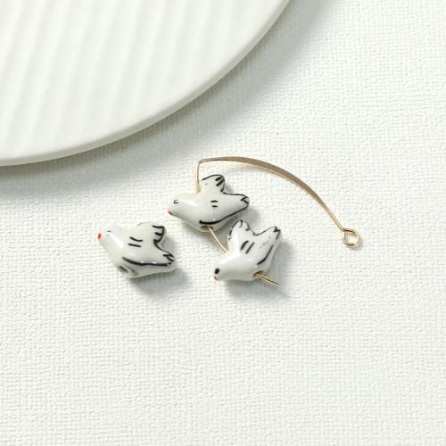 Porcelain Jewelry Beads swallow anoint multifunctional & DIY Sold By PC