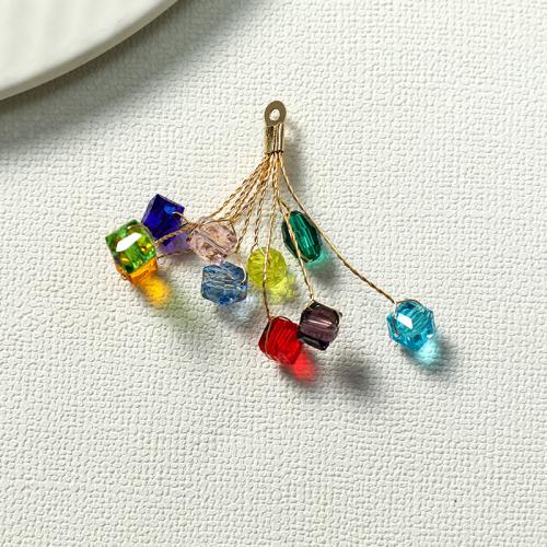 Fashion Lampwork Hangers, met Messing, DIY, 40mm, Verkocht door PC