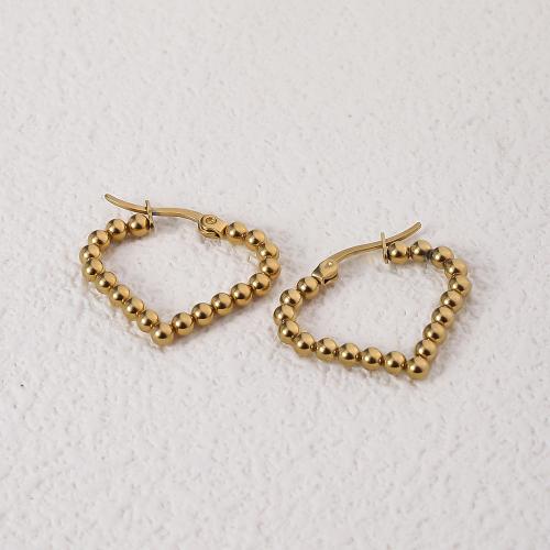 Cruach dhosmálta Lever Back Earring, 304 Cruach dhosmálta, 18K ór plátáilte, jewelry faisin & do bhean, órga, 24mm, Díolta De réir Péire