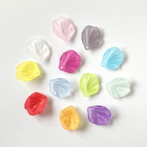 Acrylic Pendants petals injection moulding DIY & frosted Sold By Bag