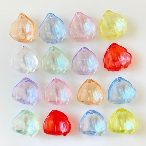 Acrylic Pendants petals injection moulding DIY Approx 2mm Approx Sold By Bag