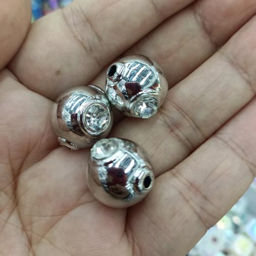 Plated Acrylic Beads DIY 16mm Sold By Bag