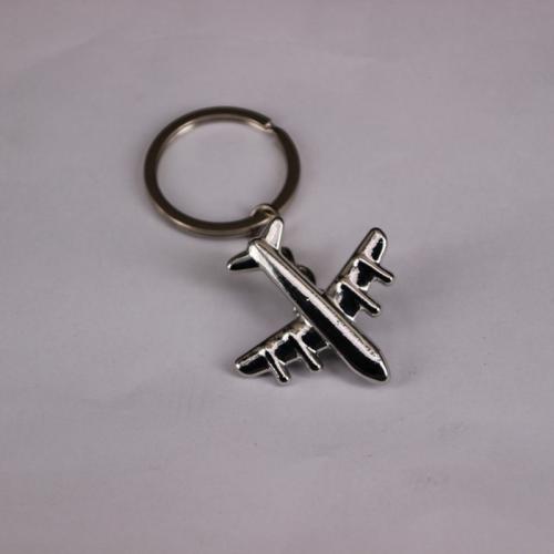 Zinc Alloy Key Clasp portable & multifunctional silver color Sold By PC