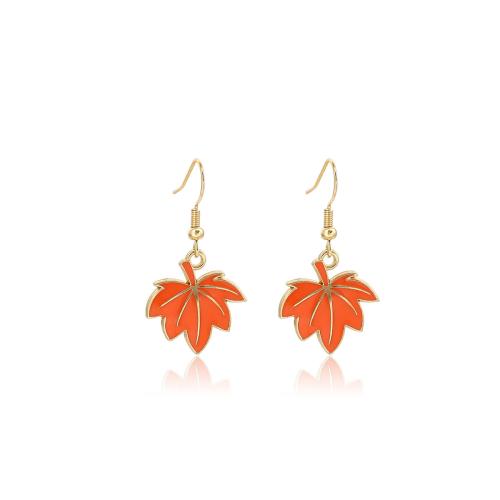 Zinc Alloy Drop Earrings & for woman & enamel Sold By Pair