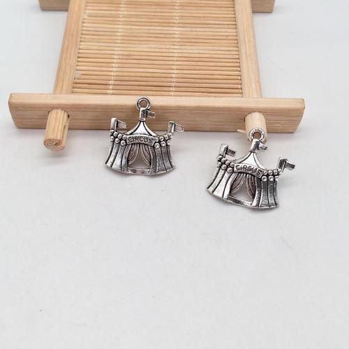 亜鉛合金ペンダント, 亜鉛合金, シルバーメッキ, DIY, 22x22mm, 100パソコン/バッグ, 売り手 バッグ