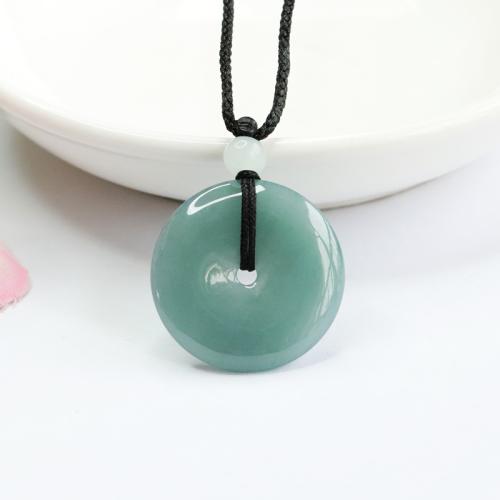 Bijoux Pendentifs en pierres gemmes, jade, style folk & DIY, grade A, Vendu par PC