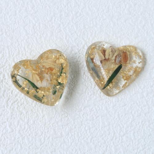 Mobile Phone DIY Decoration Resin Heart enamel Sold By PC