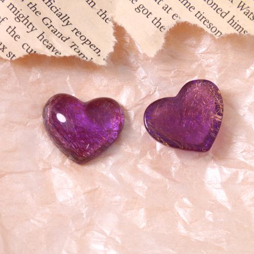 Mobile Phone DIY Decoration Resin Heart Sold By PC