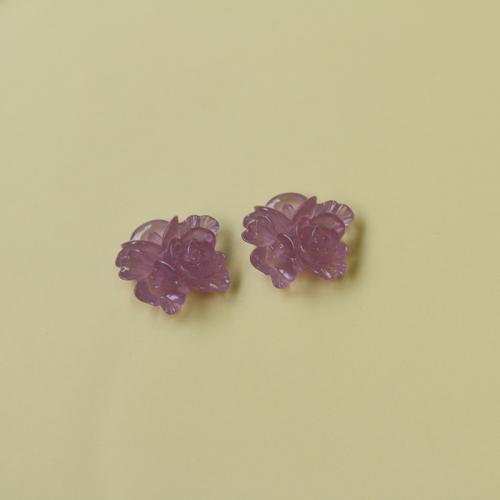 Resin Pendant Flower anoint DIY Sold By PC