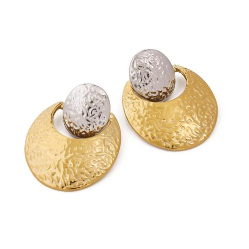 Stainless Steel Stud Earrings 304 Stainless Steel fashion jewelry & for woman Sold By Pair