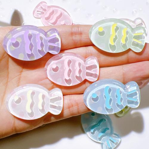 Hair Accessories DIY Findings Resin Fish cute Sold By PC