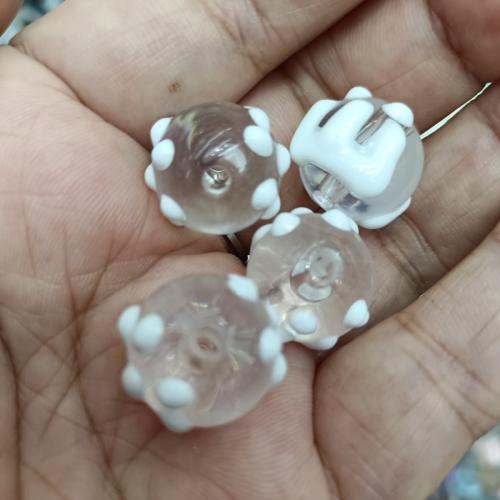 Transparent Acrylic Beads Round DIY 16mm Sold By Bag