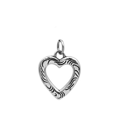 925 Sterling Silver Pendant DIY original color Sold By PC