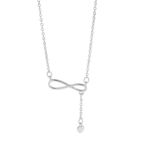 Collane d'argento sterlina, 925 argento sterlina, with 5CM extender chain, per la donna, argento, Lunghezza Appross. 40 cm, Venduto da PC