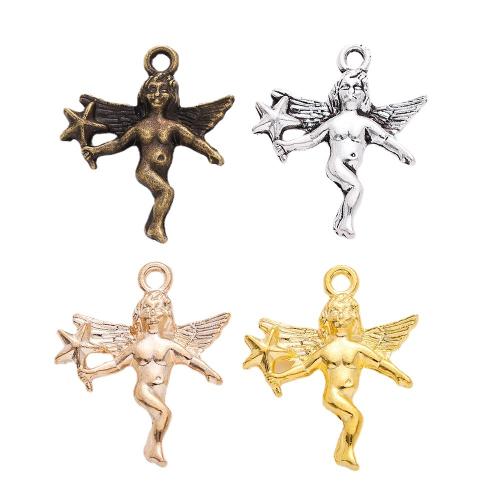 Zinc Alloy Pendants Angel plated DIY Sold By Bag