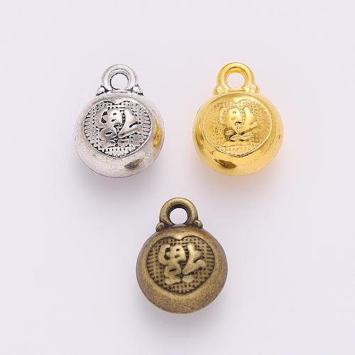 Zinc Alloy Pendants Money Bag plated DIY Sold By Bag