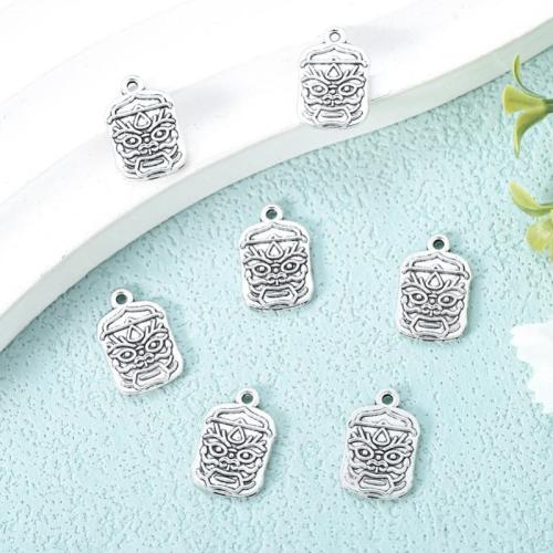 Zinc Alloy Pendants antique silver color plated DIY mixed colors Approx Sold By Bag